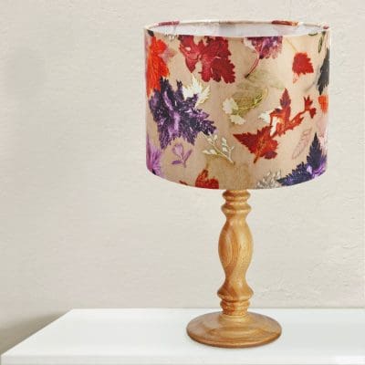 Autumn Flurry | Orange & Brown Light Shade For The Home