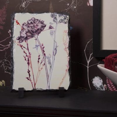 Delicate Synergy Slate Art Print, Home Accessory and Gift