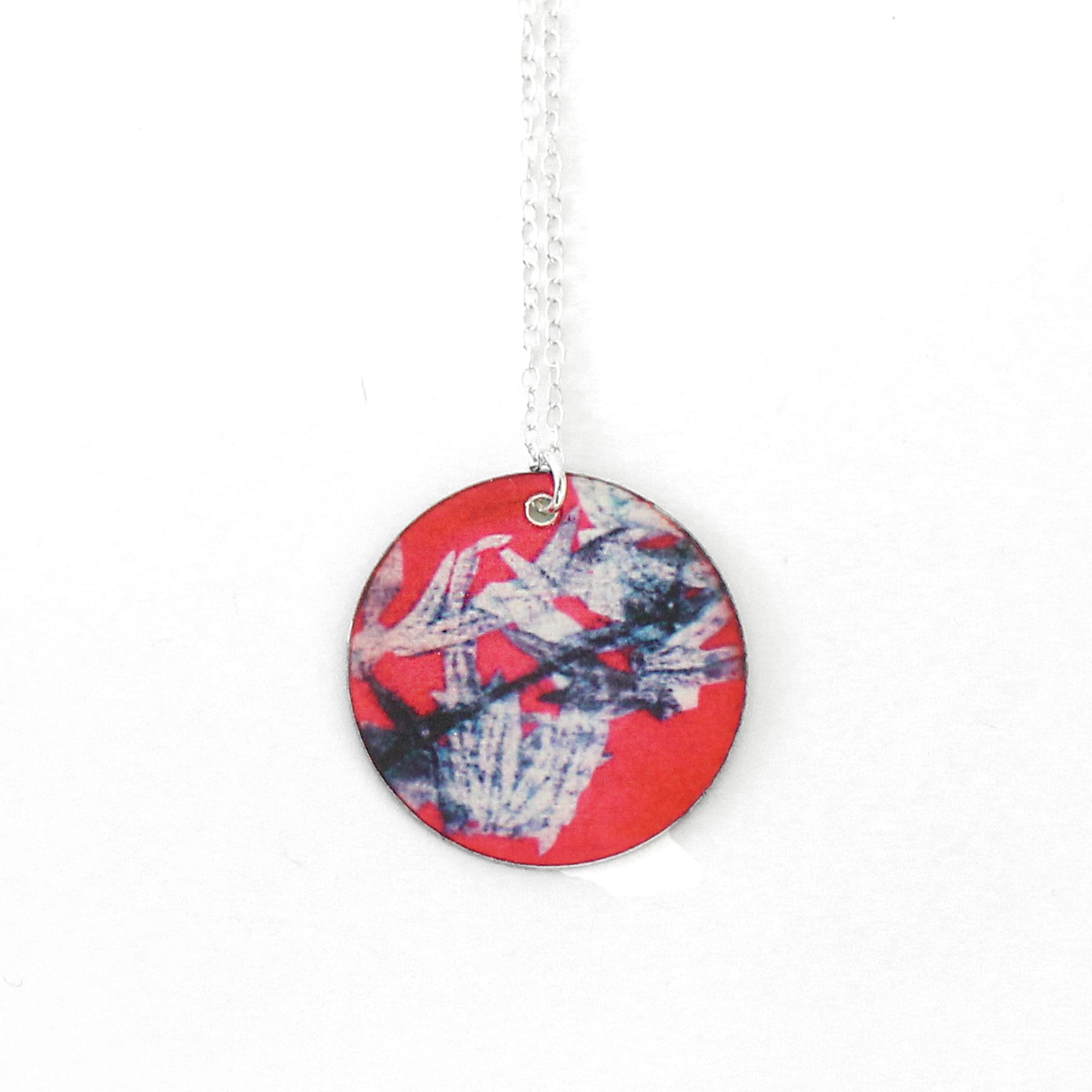 Botanical Inspired Star Trail Pendant Necklace - Image 2