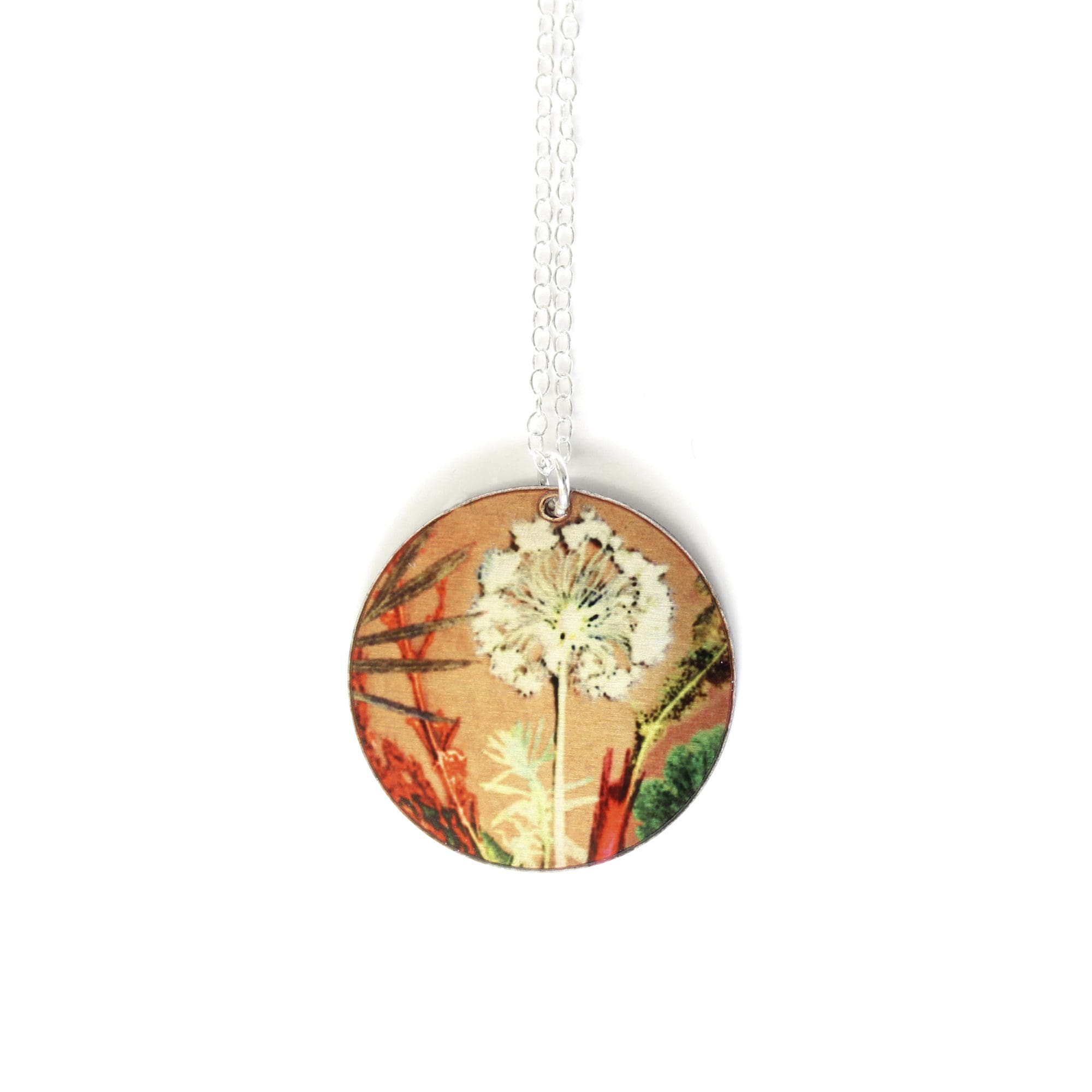 Exotic Inspired Tropical Dusk Pendant Necklace - Image 2