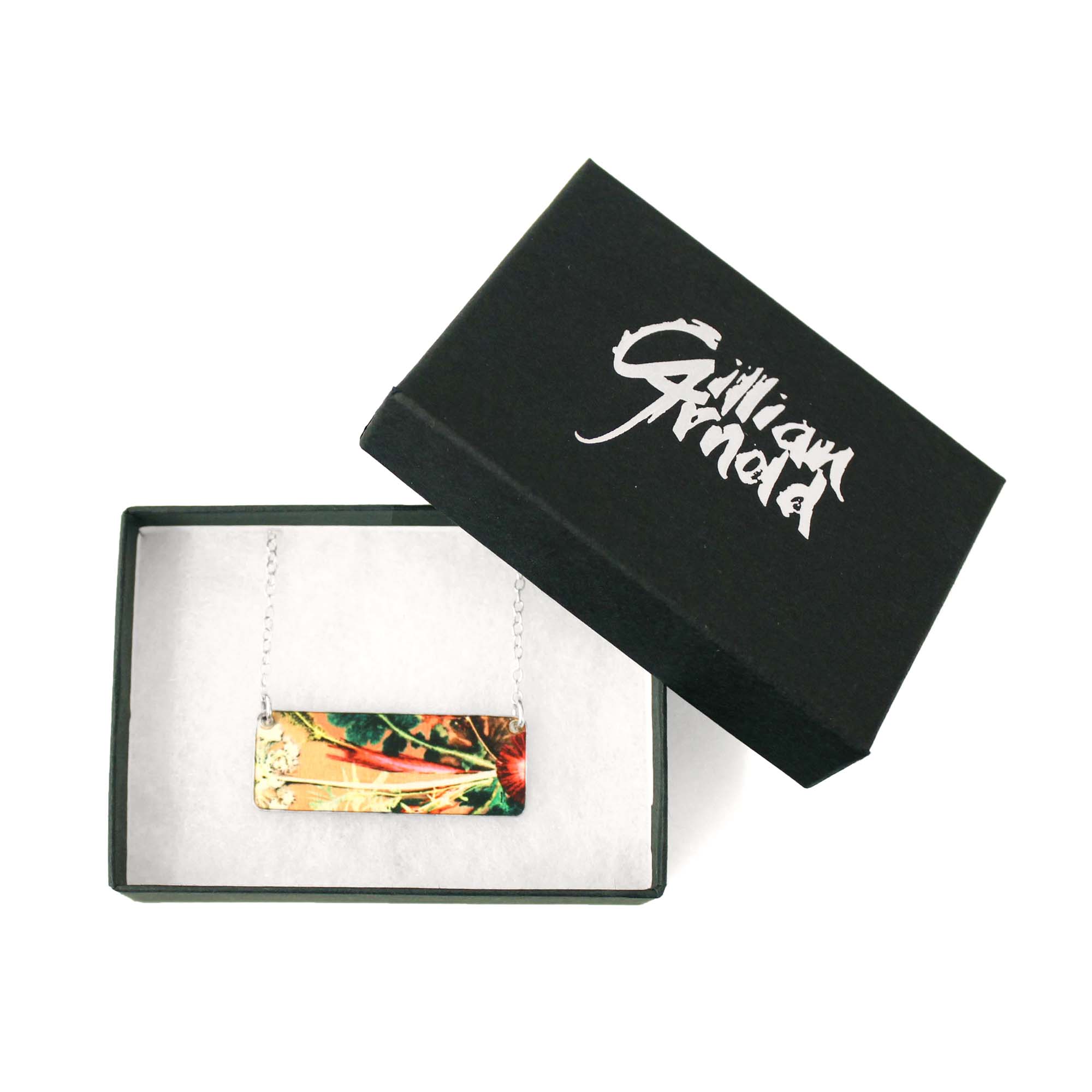 Exotic Inspired Tropical Dusk Pendant Necklace - Image 3