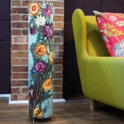 Branching Astrantia | Orange | Floor Lamp