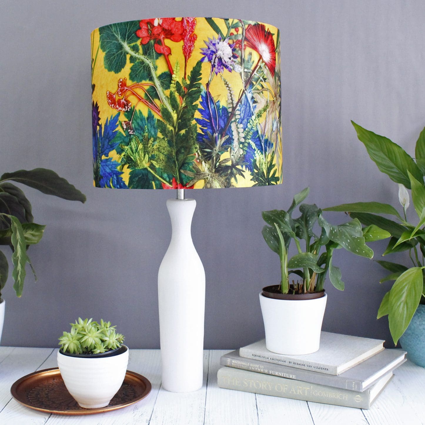 Summer Tropics | Yellow & Green Light Shade For The Living Room