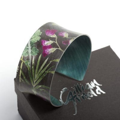 April Birth Flower Bracelet Gift For Her, Sweet Pea, Beautiful Floral Bangles and Jewellery.