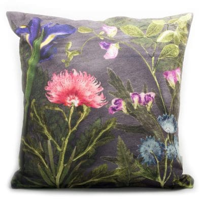 Compassionate Night | Pink & Grey Sofa Cushion Bold Design