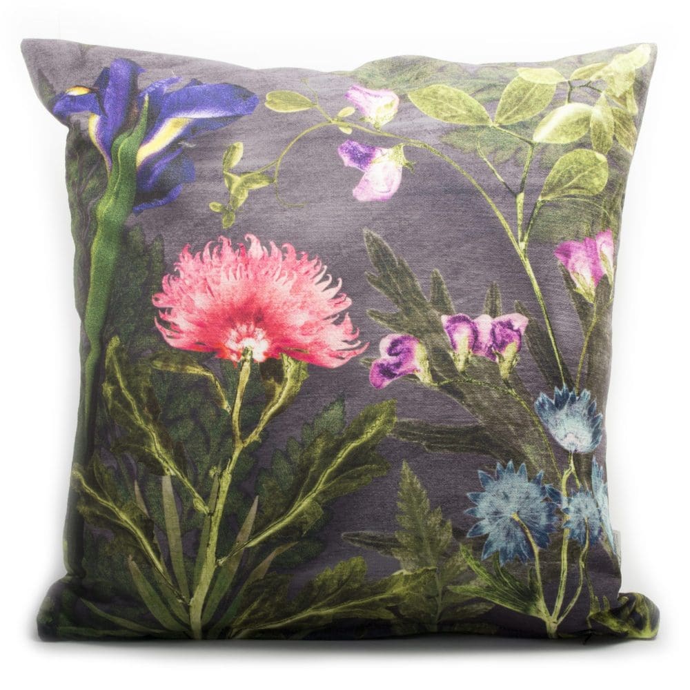 Compassionate Night | Pink & Grey Sofa Cushion Bold Design