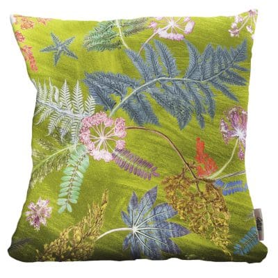 Now Thats Something | Lime Green & Pink Sofa Cushion Bold Design
