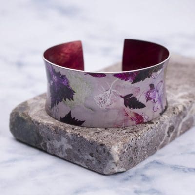 Botanical Inspired Autumn Flurry Cuff Bracelet and Jewellery Gift