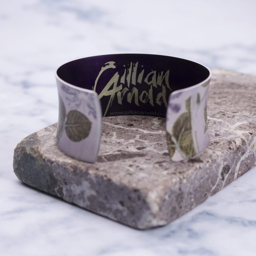 Bridal Bouquet Botanical Cuff Bracelet and Jewellery Gift