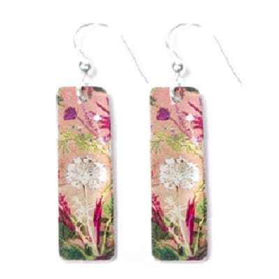 Botanical Inspired Tropical Dusk Earring Set. Stylish Jewellery Gift
