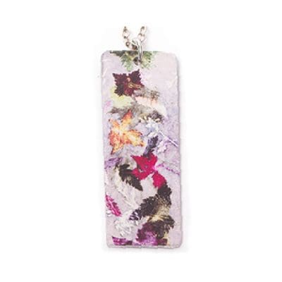 Botanical Inspired Floral Dance Pendant Necklace