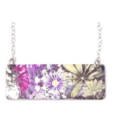 Botanical Inspired Cascades of Colour Pendant Necklace