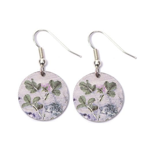 Botanical Inspired Mother's Silver Bouquet Earring Set. Stylish Jewellery Gift - Image 2