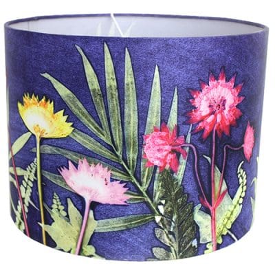 Blue Jungle | Green & Blue Lampshade