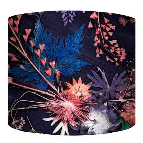 Blue Wreath | Pink & Blue Lampshade - Image 3
