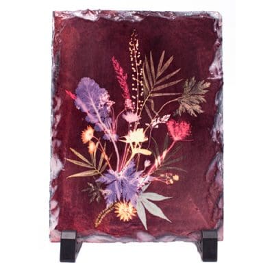 Tropical Wine Slate Art Print, Home Accessory and Gift