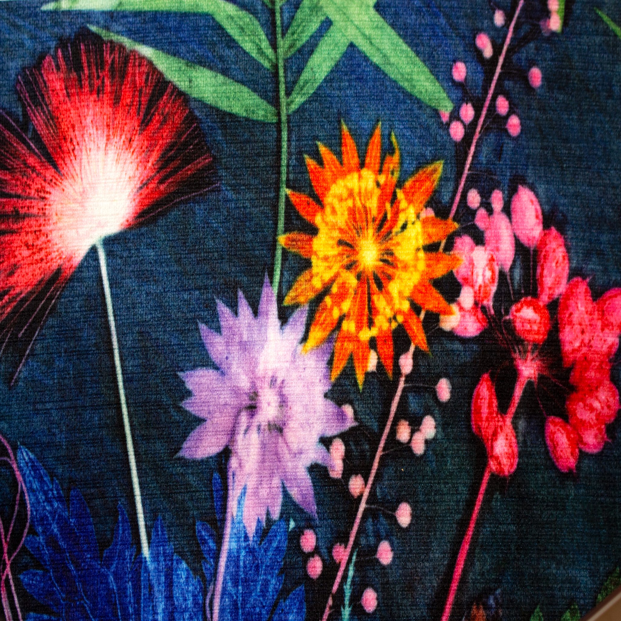 Indigo Tropical | Fabric by the Metre