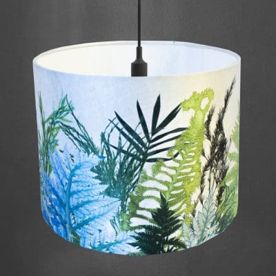 Forage | Green & White Lamp Shade For The Home
