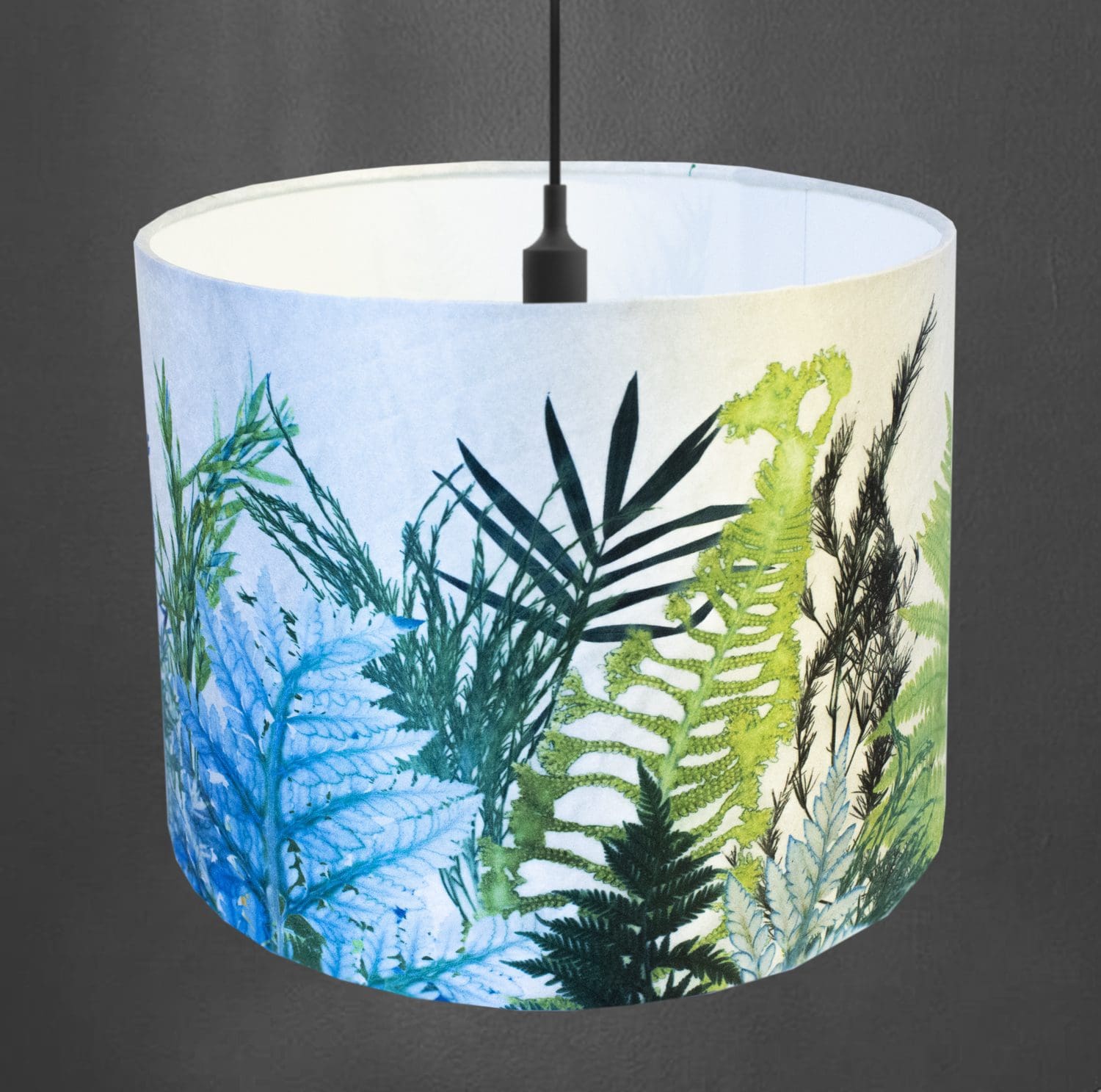 Forage | Green & White Lamp Shade For The Home