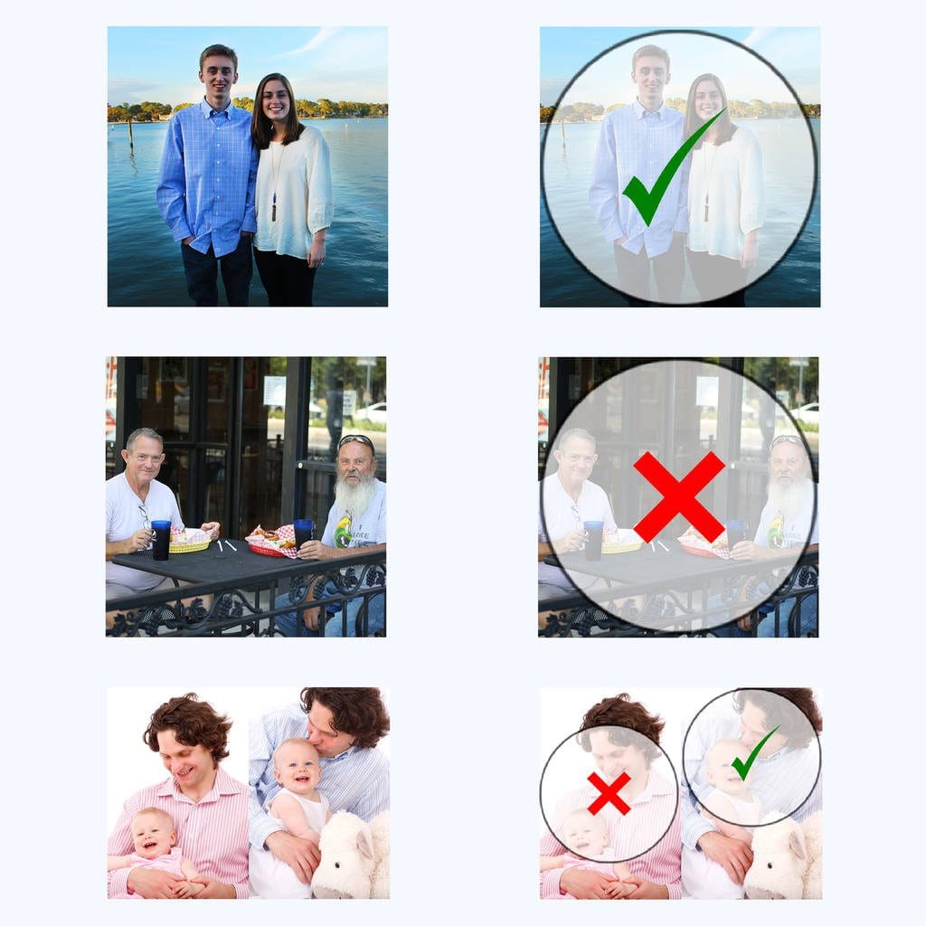 Painterly Blue, Personalised Locket Charm Necklace Gift - Image 2