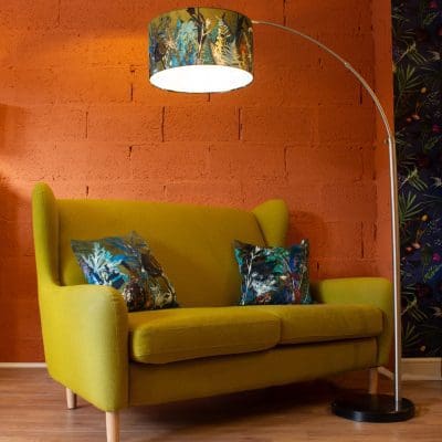 Black Marble Arched Lampshade