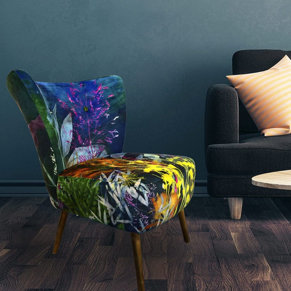 Aqua Magna | Velvet | Accent Chair