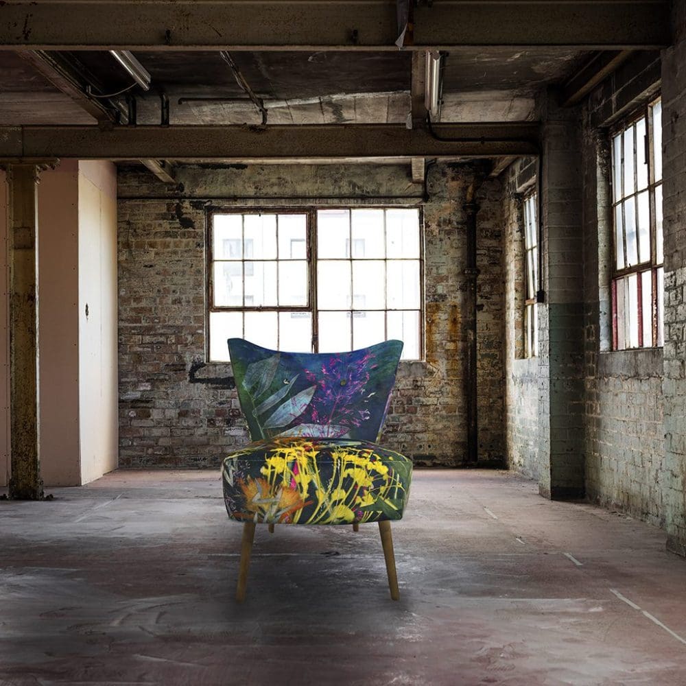 Aqua Magna | Velvet | Accent Chair - Image 3