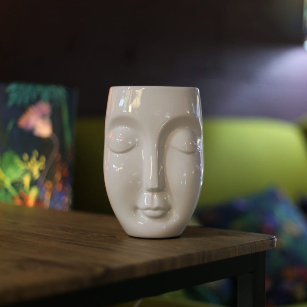 Serenity | Ceramic | Face Lamp - Image 3