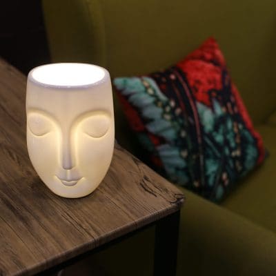 Serenity | Ceramic | Face Lamp
