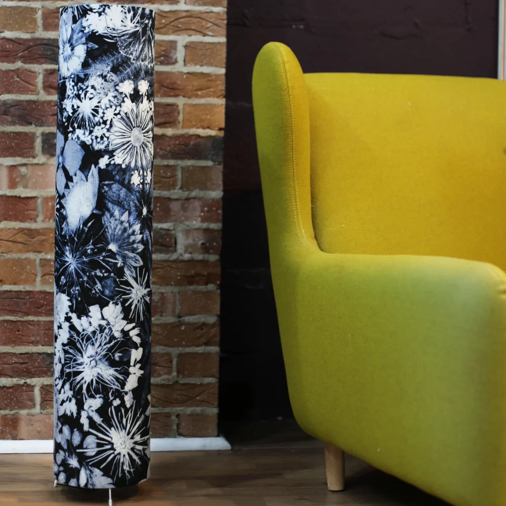 Cascades of Blue | Floor Lamp