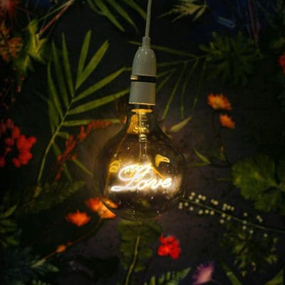 Love Bulb | Vintage Glass Light