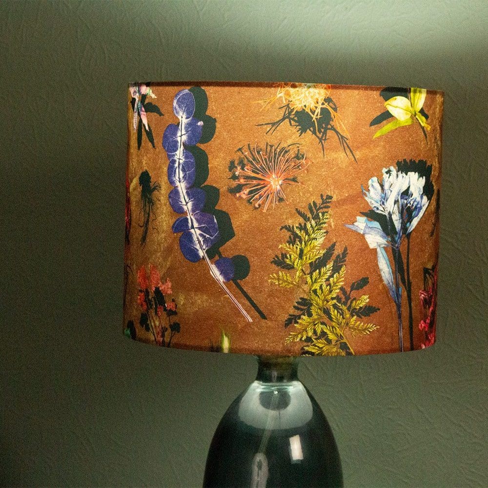 Mylas Mystery | Soft Taupe | Floral Print Lampshade